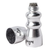 GSE Games & Sports Expert brushed aluminum Billiard Cue Tip tool w/ Shaper