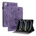 thumbnail image 1 of GSFY for 2024 iPad Pro 11 inch Case M4 (5th Generation), Premium PU Leather Protective Folio Stand Cover with Pencil Holder Multiple Viewing Angles for iPad Pro 11 5th Gen - Purple, 1 of 9