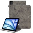 thumbnail image 1 of GSFY Case for 2024 iPad Air 11 Inch 6th Gen (M2), PU Leather Protective Folio Stand Cover Auto Sleep Wake Multiple Viewing for iPad Air 11 6th/iPad Air 10.9 4th &5th/iPad Pro 11 (2018-2022)，DC-Gray, 1 of 9