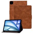 thumbnail image 1 of GSFY Case for 2024 iPad Air 11 Inch 6th Gen (M2), Slim Smart PU Leather Wallet Stand Protective Shell Auto Sleep Wake for iPad Air 11 6th/ iPad Air 10.9 4th &5th/ iPad Pro 11 (2018-2022), NP Brown, 1 of 8