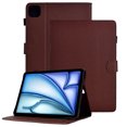 thumbnail image 1 of GSFY Case for 2024 iPad Air 11 Inch 6th Gen (M2), Smart PU Leather Wallet Stand Protective Cover Auto Sleep Wake for iPad Air 11 6th/ iPad Air 10.9 4th &5th/ iPad Pro 11 (2018-2022), Brown, 1 of 7