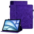 thumbnail image 1 of GSFY Case for 2024 iPad Air 11 Inch 6th Gen (M2), Smart PU Leather Wallet Stand Protective Shell Auto Sleep Wake for iPad Air 11 6th/ iPad Air 10.9 4th &5th/ iPad Pro 11 (2018-2022), Purple TREE, 1 of 8