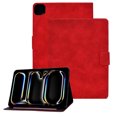 thumbnail image 1 of GSFY Case for 2024 iPad Pro 11 Inch 5th Generation (M4), Slim Smart Premium PU Leather Wallet Stand Protective Shell with Auto Sleep Wake Feature for iPad Pro 11 5th Gen, NP Red, 1 of 8