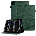 thumbnail image 1 of GSFY Case for 2024 iPad Pro 11 Inch 5th Generation(M4), Smart Premium PU Leather Wallet Stand Protective Shell with Auto Sleep Wake Feature for iPad Pro 11 5th Gen, Green TREE, 1 of 8