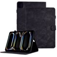 thumbnail image 1 of GSFY Case for 2024 iPad Pro 11 Inch 5th Generation(M4), Smart Premium PU Leather Wallet Stand Protective Shell with Auto Sleep Wake Feature for iPad Pro 11 5th Gen, Black TREE, 1 of 8