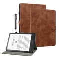 thumbnail image 1 of GSFY Case for All-New Kindle Paperwhite (12th Generation, 2024), PU Leather Wallet Auto Sleep/Wake Cover for 7" 2024 Kindle Paperwhite / Colorsoft Signature Edition & Kindle Paperwhite, Brown, 1 of 7