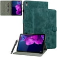 thumbnail image 1 of GSFY Case for Lenovo Tab P11 Plus 2021/Tab P11 2020, Premium PU Leather Protective Folio Stand Cover with Pencil Holder Multiple Viewing Angles for Lenovo Tab P11 TB-J606F/P11 Plus TB-J616F, Green, 1 of 8
