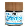 thumbnail image 1 of GSI Creos MR. Hobby Aqueous Acrysion N66 Sand Yellow 10mL Acrylic Model Paint, 1 of 2