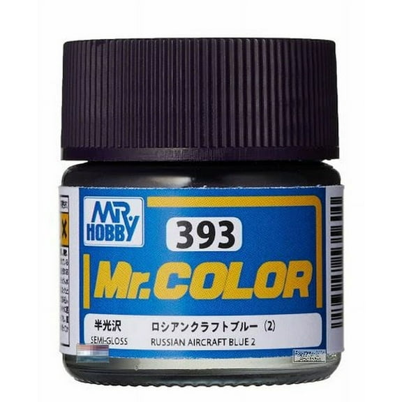 GSI Creos MR. Hobby C393 Russian Aircraft Blue ll (Semi-Gloss) 10ml Model Paint