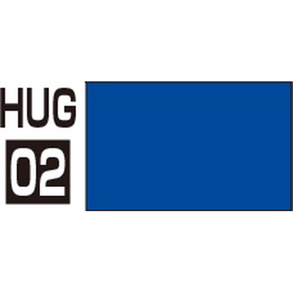 GSI Creos MR. Hobby Mr Aqueous Color HUG02 RX-78-2 Gundam Blue 10mL Semi-Gloss Paint