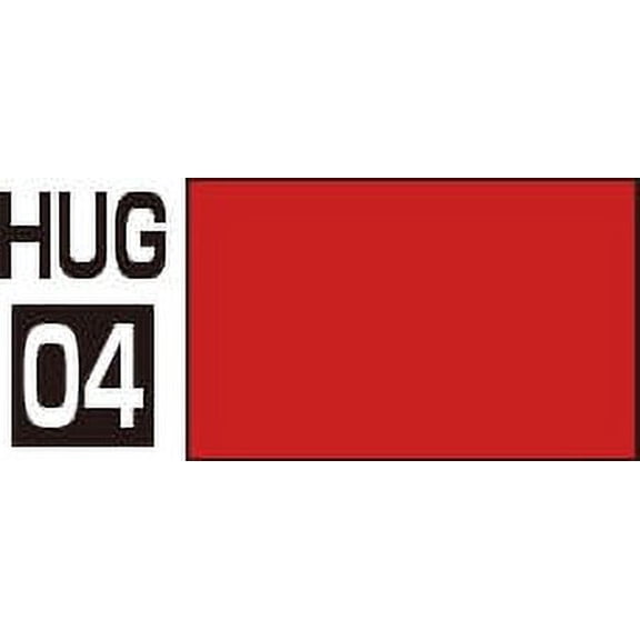 GSI Creos MR. Hobby Mr Aqueous Color HUG04 RX-78-2 Gundam Red 10mL Semi-Gloss Paint