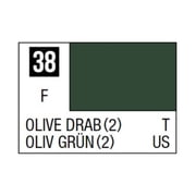 GSI Creos MR. Hobby Mr Color C38 Olive Drab 2 USN Aircraft 10mL Flat