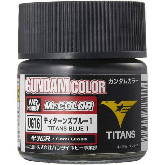 GSI Creos MR. Hobby Mr Gundam Color UG16 Titans Blue 1 10mL Semi-Gloss Paint
