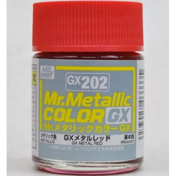 GSI Creos Metallic Red 18ml, GSI Mr. Color GX