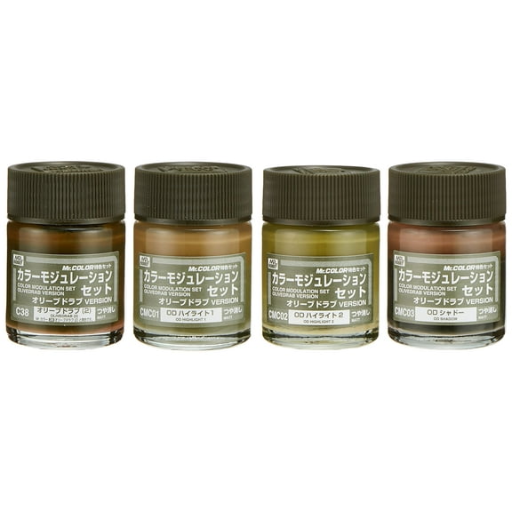 GSI Creos Mr.Hobby CS581 Mr. Color Modulation Set Olive Drab Version