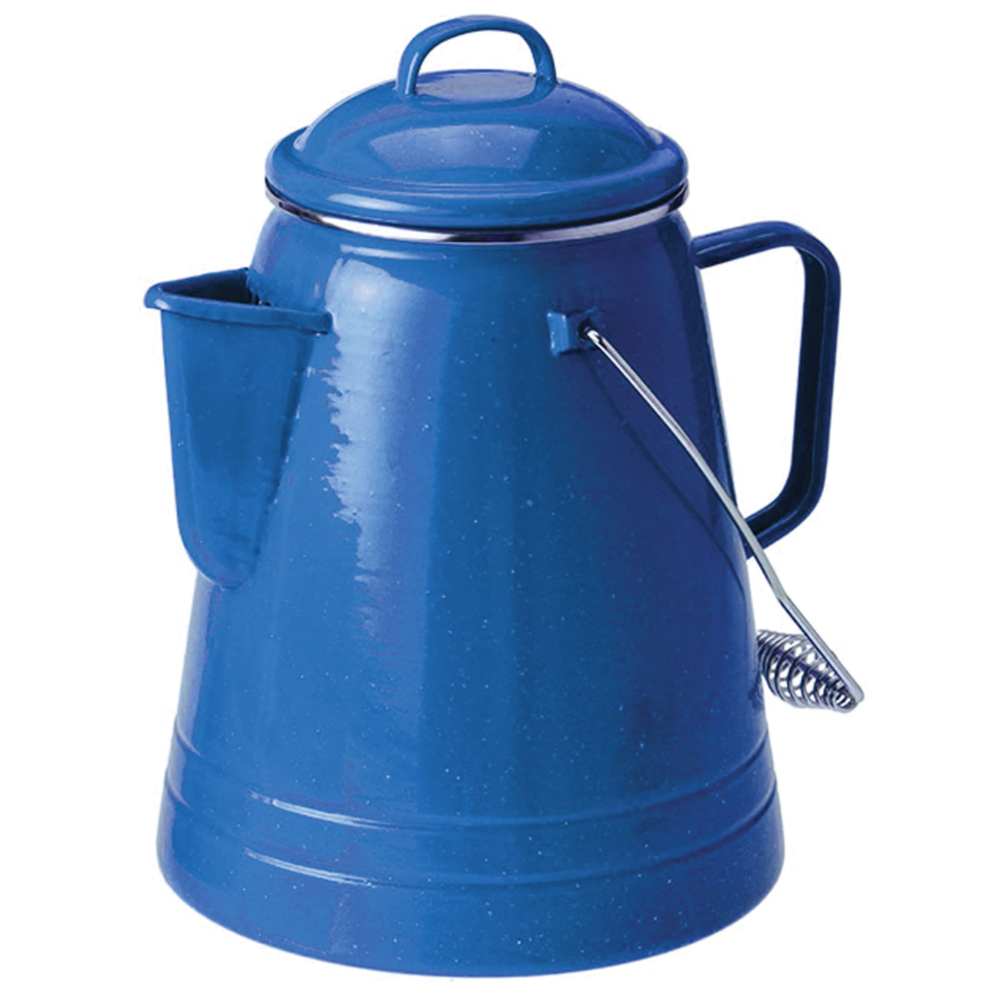 GSI Outdoors Enamelware Coffee Boiler - 36 Cup, Blue 