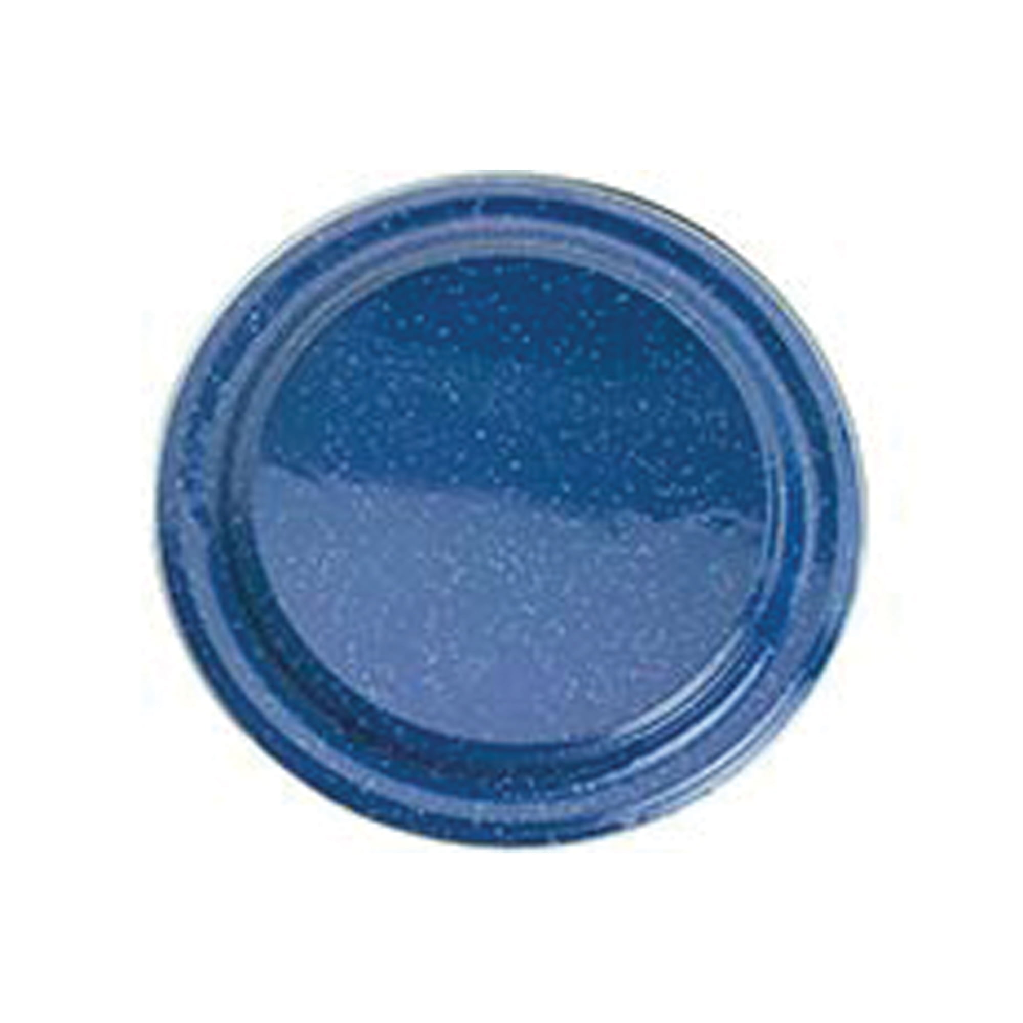 GSI Outdoors Stainless Steel Rim Enamelware Plate - Blue
