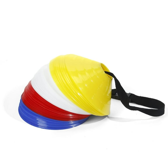 GSi Mini Cone Markers  Flexible Training Cones for Sports, Agility Drills & Kids Activities (Pack of 40)