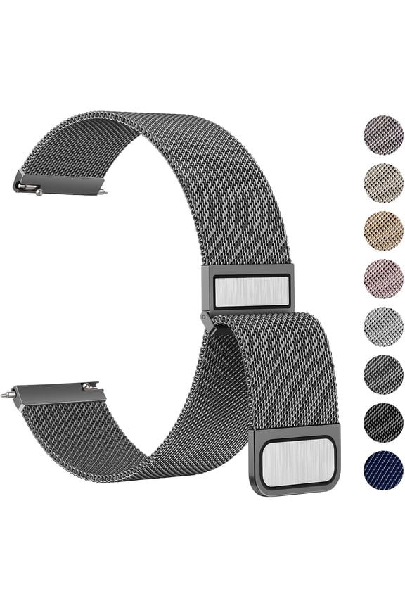 -20mm 22mm Watch Bands Stainless Steel Metal Quick Release Replacement Wristband Straps for Men Women