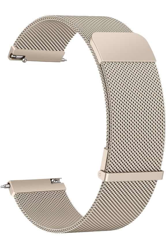 -Metal Watch Bands, 20mm 22mm Quick Release Watch Strap, Stainless Steel Mesh Replacement band for Women Men