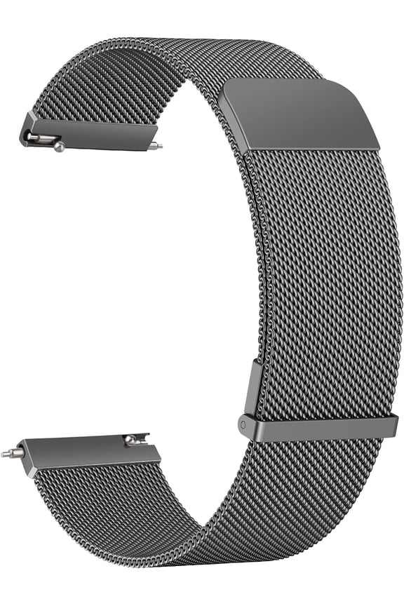 -Metal Watch Bands, 20mm 22mm Quick Release Watch Strap, Stainless Steel Mesh Replacement band for Women Men