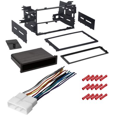 Double DIN Dash Install Kit With Wire Harness – For 1986-2011 Honda / Acura Car Radios – IMC Audio