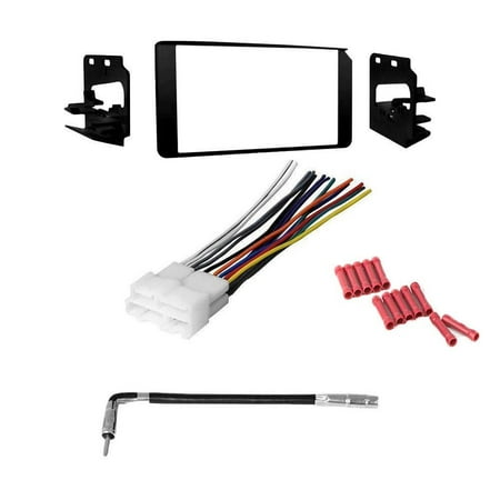 GSKIT812 Car Stereo Installation Kit for 2001 Chevrolet Silverado 3500 - in Dash Mounting Kit Black