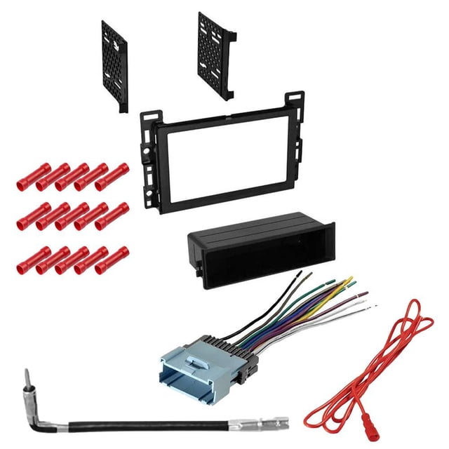 Everything You Need! IMC Audio Double Din Dash Kit With Wire Harness & Antenna Adapter