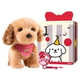 thumbnail image 1 of GSKKLQ Interactive Walking Puppy Toy, Realistic Electric Stuffed Dog that Barks and Moves, Plush Animal Companion for Kids, Life-Like Pet Toy, 1 of 8