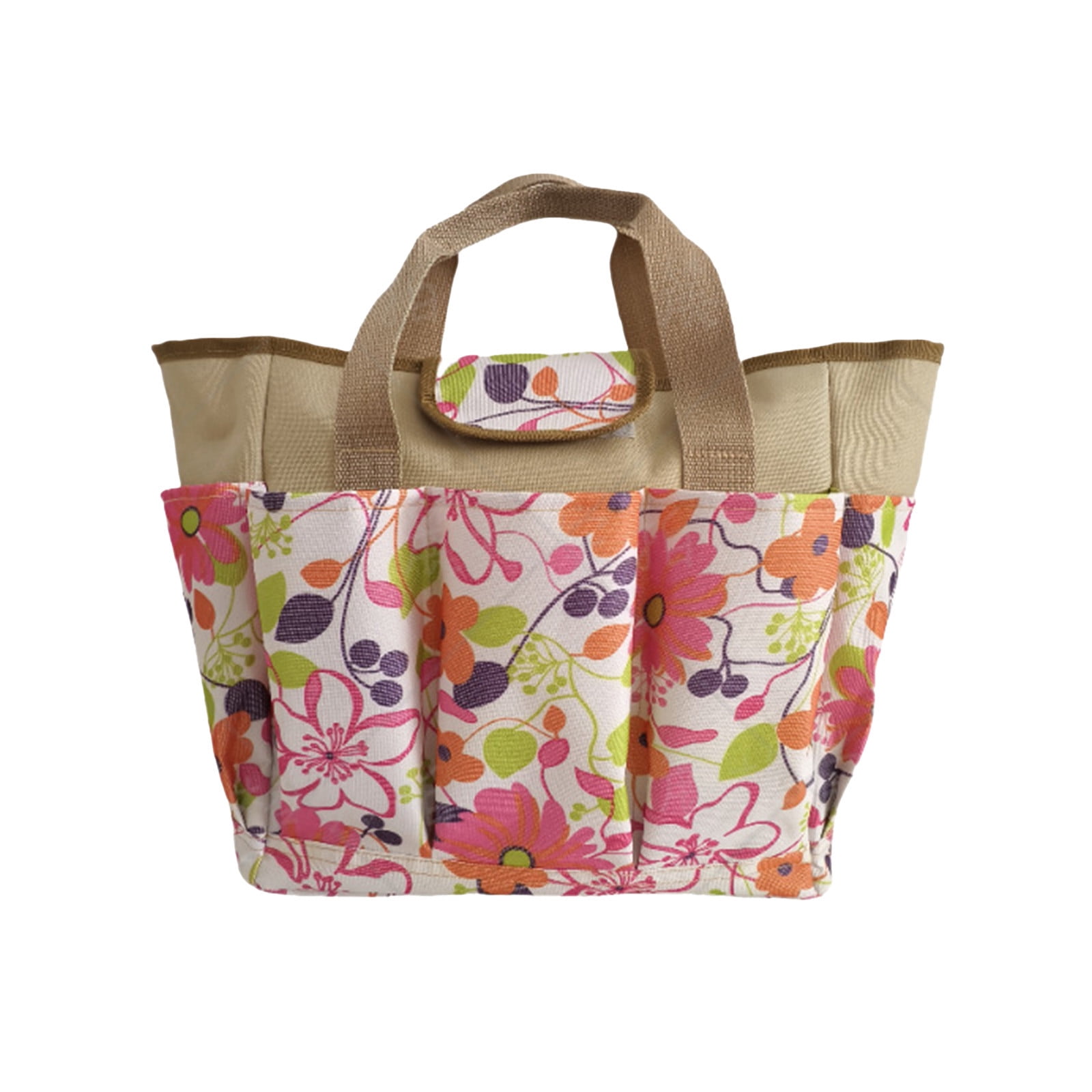 GSKKLQ Large Capacity Gardening Tool Tote - Bag with Multiple Pockets ...