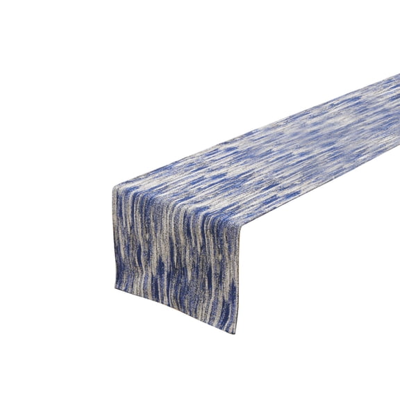 GSKKLQ Striped Table Runner, Embroidered Jacquard Dining Table Decor for Holiday Meals, Elegant Table Cover for Buffet Sideboard, Classic Design