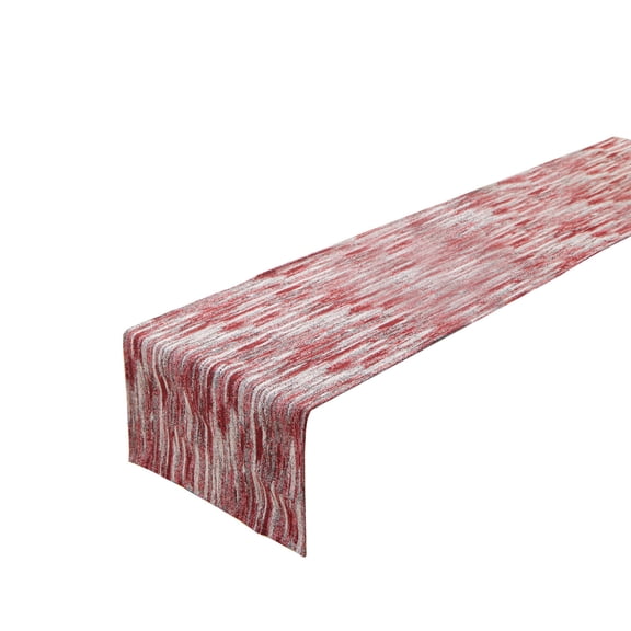 GSKKLQ Striped Table Runner, Embroidered Jacquard Dining Table Decor for Holiday Meals, Elegant Table Cover for Buffet Sideboard, Classic Design