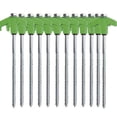 thumbnail image 1 of 12PCS 8 Inch Tent Stakes Heavy Duty, Metal Tent Pegs, Screw in Tent Stakes Heavy Duty, Galvanized Non-Rust Tent Stakes for Outdoor Camping, Garden, Canopies, Grassland., 1 of 7
