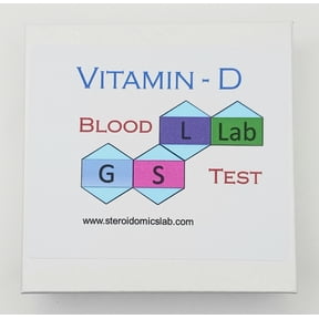 GSL Vitamin D Blood Home Test Kit, LCMS Assay