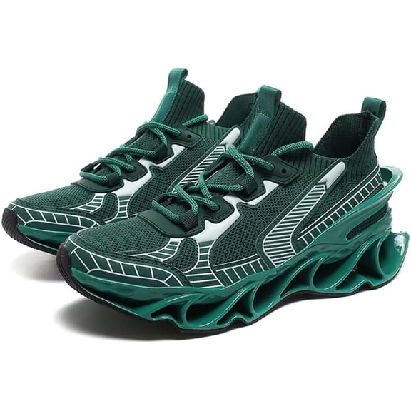 GSLMOLN Men's Athletic Walking Blade Running Tennis Shoes Casual Fashion Sneakers