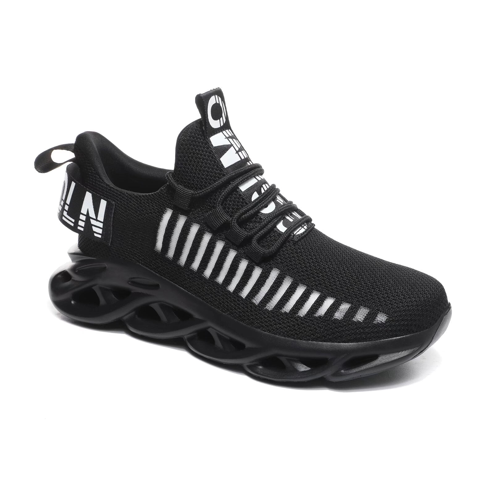 Men's Walking Tennis Shoes for Nurses Gym Jogging Trainers Black US size 8.5