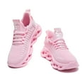thumbnail image 1 of GSLMOLN Women's Lightweight Breathable Walking Shoes, Sock Sneakers, Pink, Size 11, 1 of 6