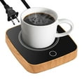 thumbnail image 1 of GSLUUK Coffee Mug Warmer, Coffee Cup Warmer for Desk with 3 Temperature Control 104℉/122℉/131℉, Coffee Warmer with Auto Shut off for Coffee Milk Tea Beverage (Brown), 1 of 6