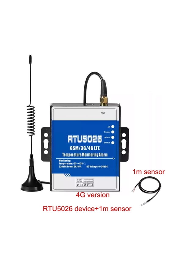 GSM 3G 4G LTE SMS Modbus RTU Temperature Monitoring Alarm Gateway