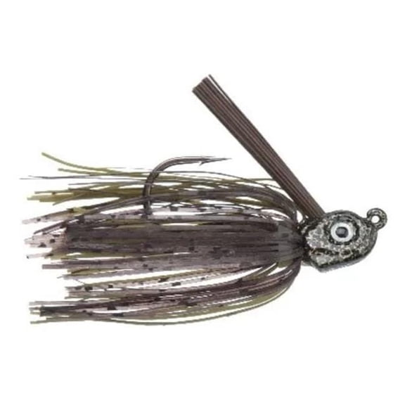 GSM Fishing BEL-RLJGP58 0.625 oz Russ Lane Pitch N Skip Jig, Green Pumpkin