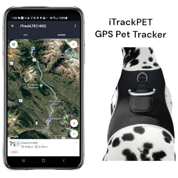 GSM GPS Wireless Pet Tracker for Cat/Dog Security Protection Tracking Size:XL