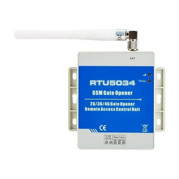 GSM Gate Opener,Easy Use & Reliable RTU5034 Door Controller Relay 2g,Security Remote Control For Garage,Automatic,Gates