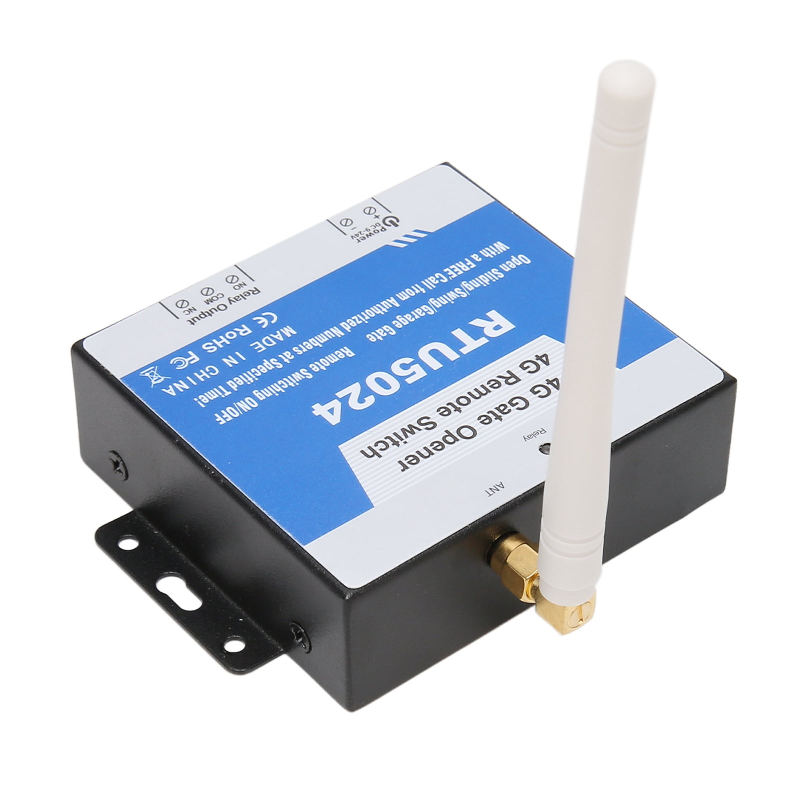 GSM Gate Opener, RTU5024 4G Programmable Open Time SMS Smart Alert APP