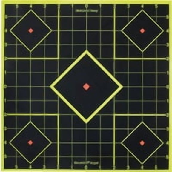 GSM Outdoors Birchwood Casey Shoot-N-C Sight-In Target - Pack of 6