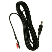 STEALTH CAM Durable Resistant Game Hunting Scouting Surveillance Trail Camera Charging 10Ft Battery Connection Cable, Black - For Digital Cameras w/ External Power Jack