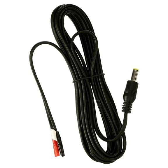 STEALTH CAM Durable Resistant Game Hunting Scouting Surveillance Trail Camera Charging 10Ft Battery Connection Cable, Black - For Digital Cameras w/ External Power Jack