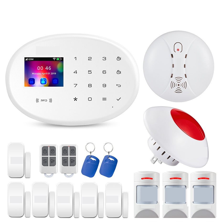GSM Smart Alarm 4G GSM Smart Home Alarm System Kit Wireless Alarm