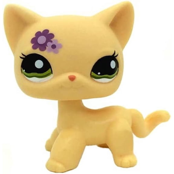 GSMD Collectible Child Cat Action Figure, PVC Yellow