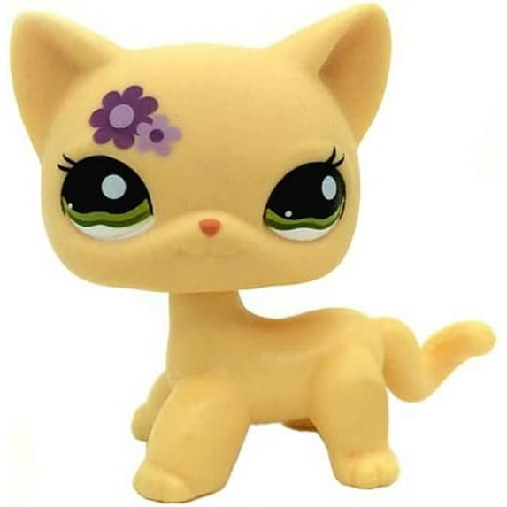 GSMD Collectible Child Cat Action Figure, PVC Yellow