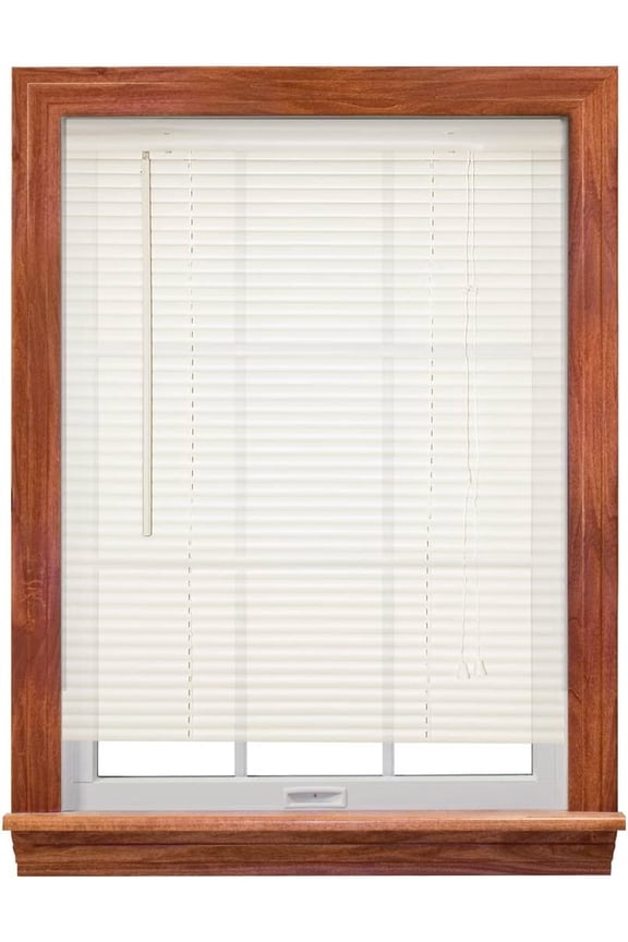 - 1" Vinyl Mini Blinds 35" W X 72" L, Alabaster